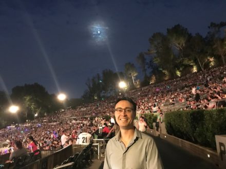 Ken-David Masur at Hollywood Bowl